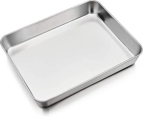 large metal baking sheet|best stainless steel baking trays.